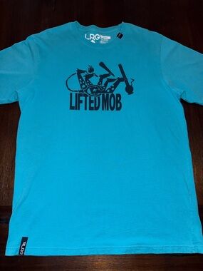 LRG Blue Lifted Mob Short Sleeve Tee